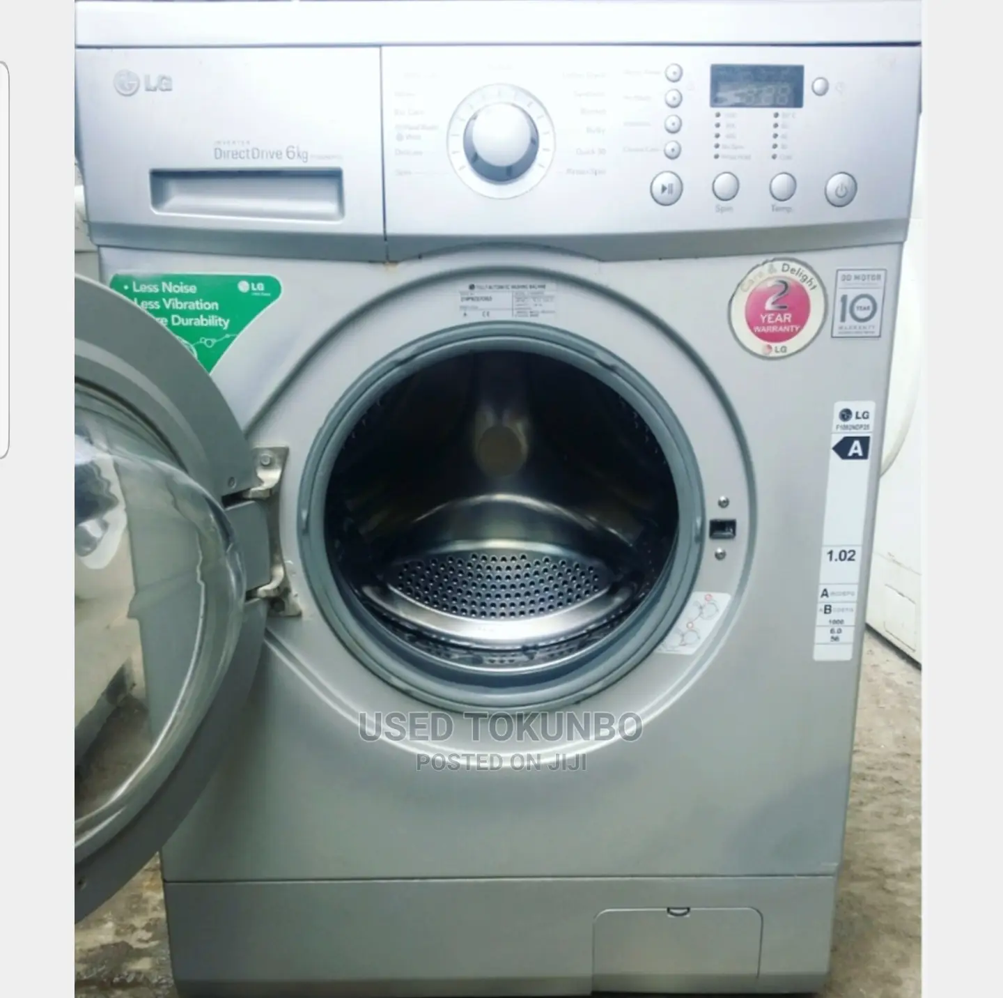6kg LG Inverter Drive Washing Machine+Pay at Delivery(Warranty in