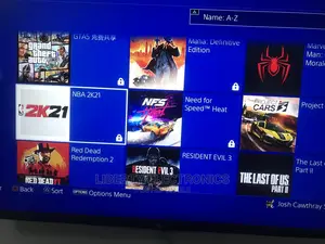 Hacked PS4 Proconsole With 18 Games + 2controller