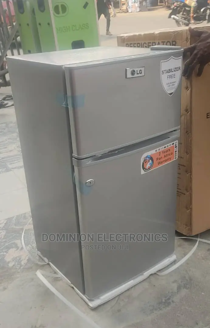 LG Double Door Fridge Super Cooling 100ltr Warranty 2years in Ojo Kitchen Appliances, Dominion