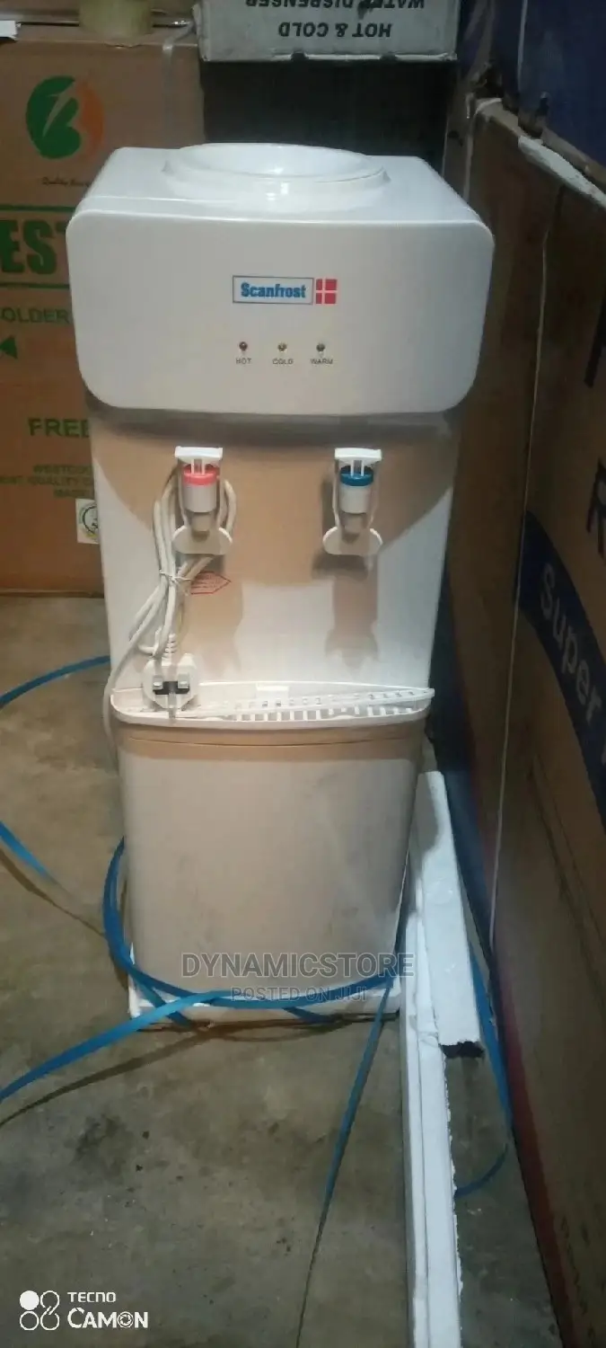 Scanfrost Hot And Cold Water Dispenser With Fridge. in Ojo Kitchen