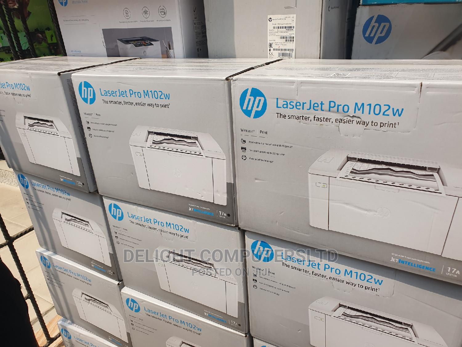 Software And Drivers For HP Laserjet Pro M102w Printer in Ikeja - Printers  \u0026 Scanners, Delight Computers Ltd | Jiji.ng