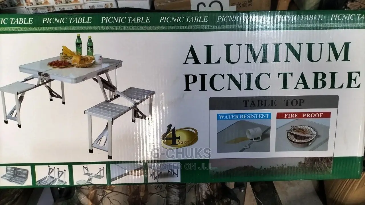 Outdoor Portable Folding Aluminium Picnic Table in Lagos Island (Eko