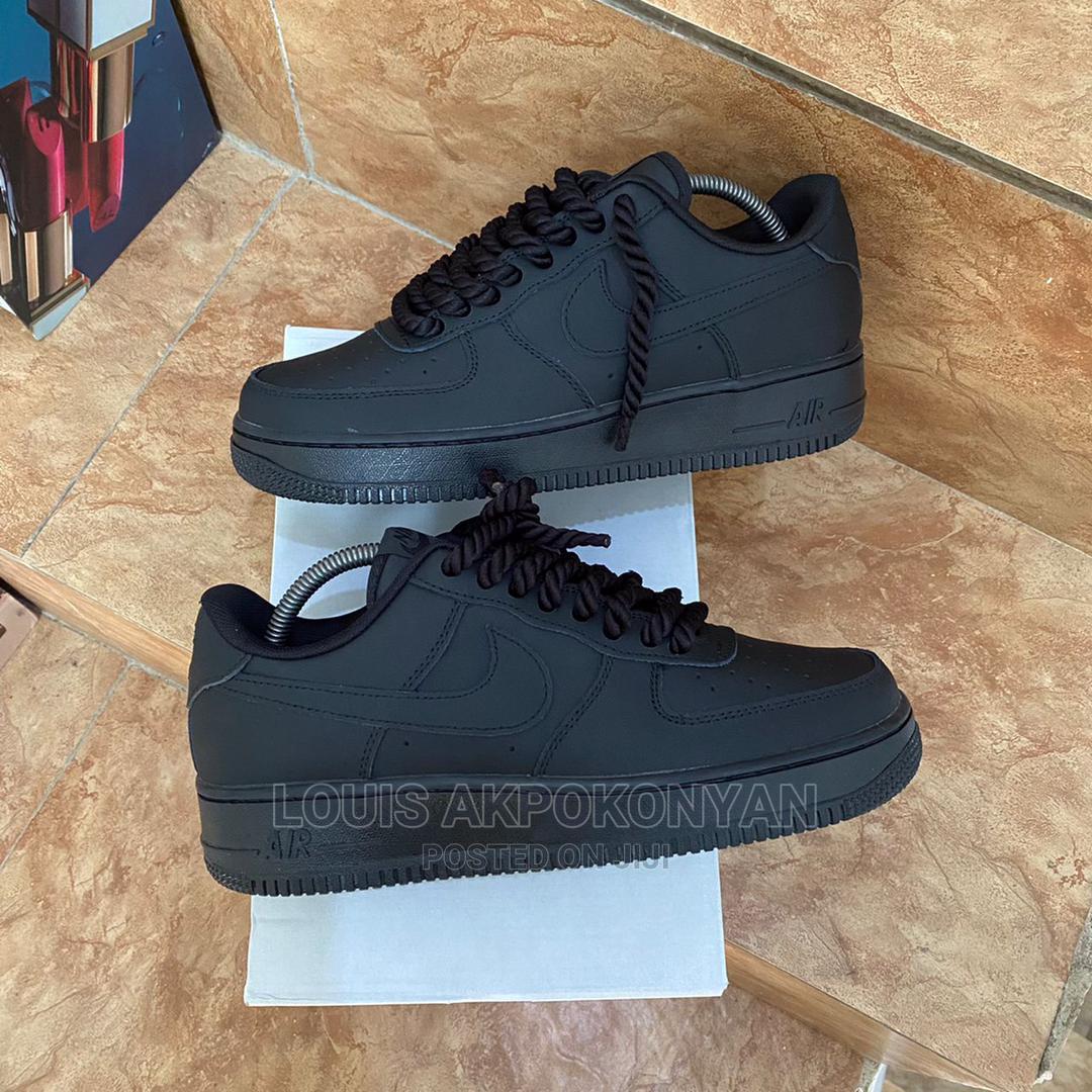 Nike Airforce One All Black in Lagos 