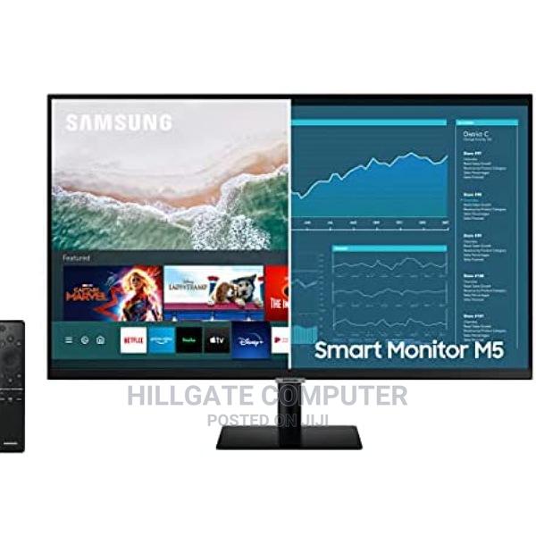 SAMSUNG M5 Series 34Inch FHD Smart Monitor Streaming TV in Ikeja