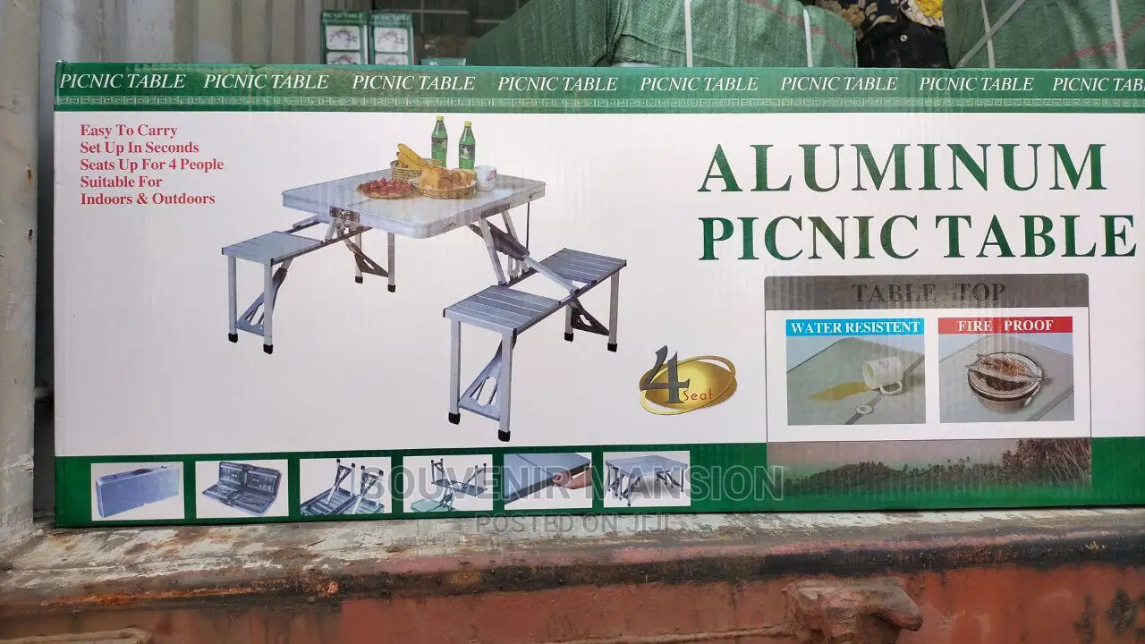 Aluminum Picnic Table in Lagos Island (Eko) Furniture, Souvenir