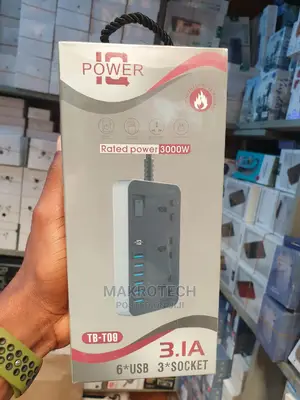 Photo - Iq Power Extension Socket With USB Hub