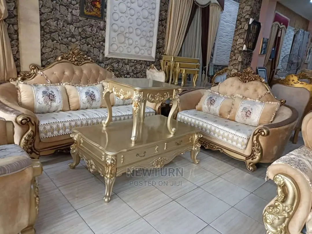 Luxury 7 Seater Living Room Turkey Royal Chairs. in Lagos Island (Eko