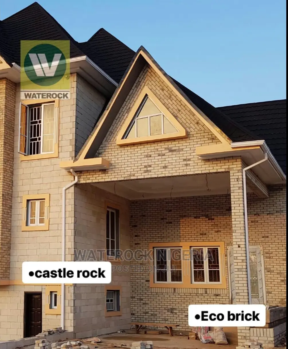 Quality Brick Stone Tile for Wall Cladding in Ikeja Building