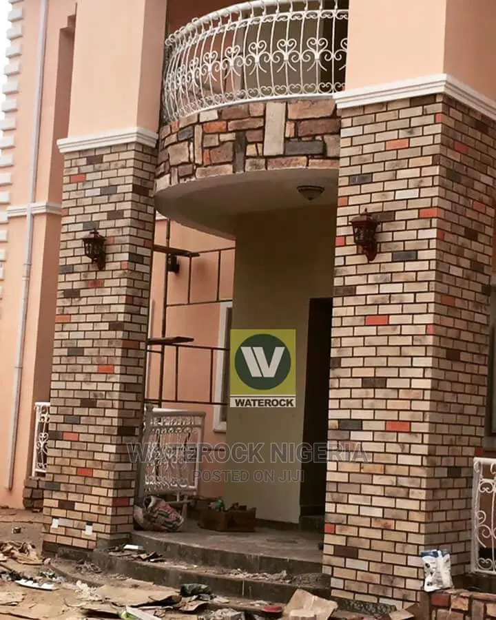 Quality Brick Stone Tile for Wall Cladding in Ikeja Building