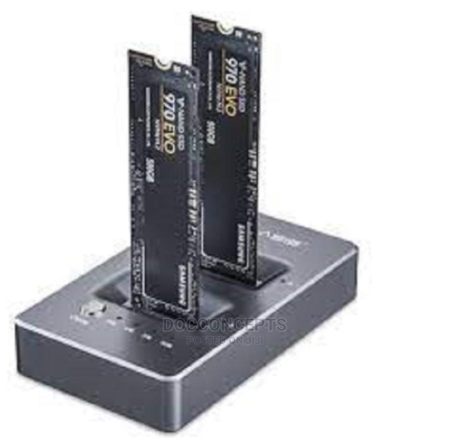 Double M2 Ssd Docking Station in Ikeja Computer Accessories