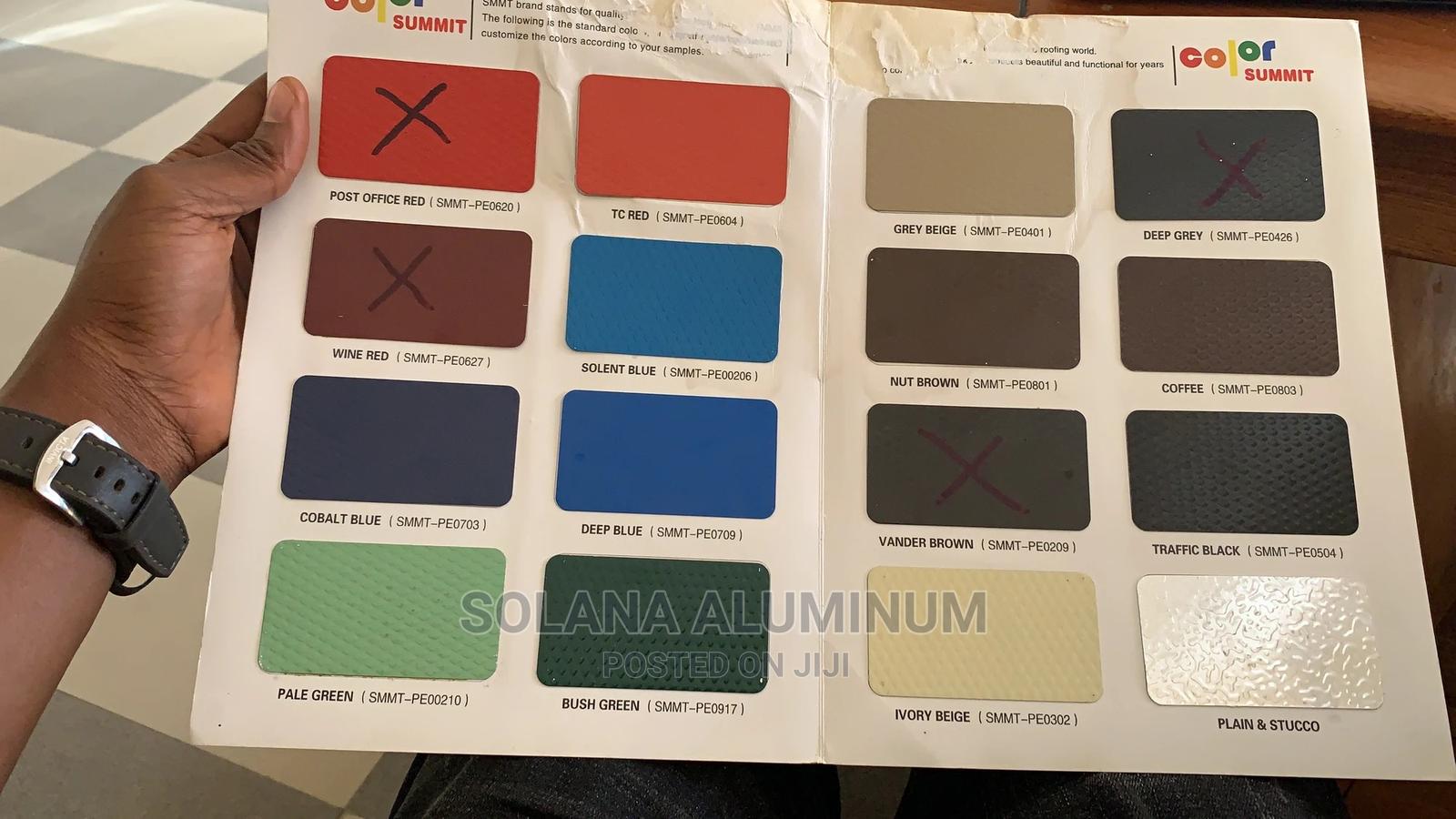 Strong Brand of Ghana Zinc Cameroon Zinc Roofing Sheets in DeiDei