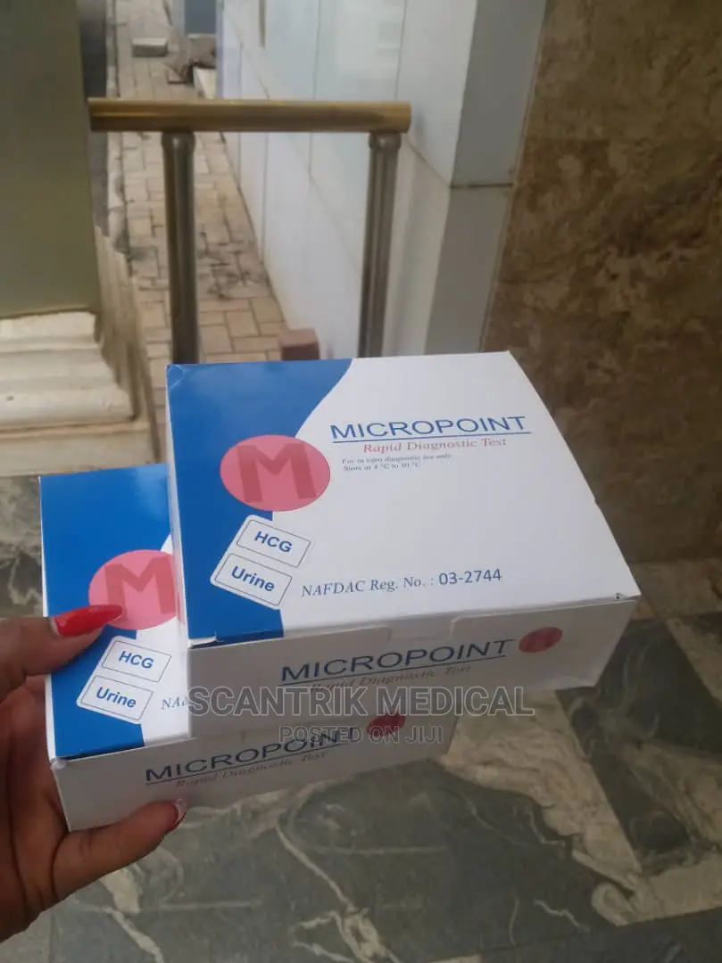 Quick Result Pregnancy Detection Test Strip in Gudu Medical Supplies