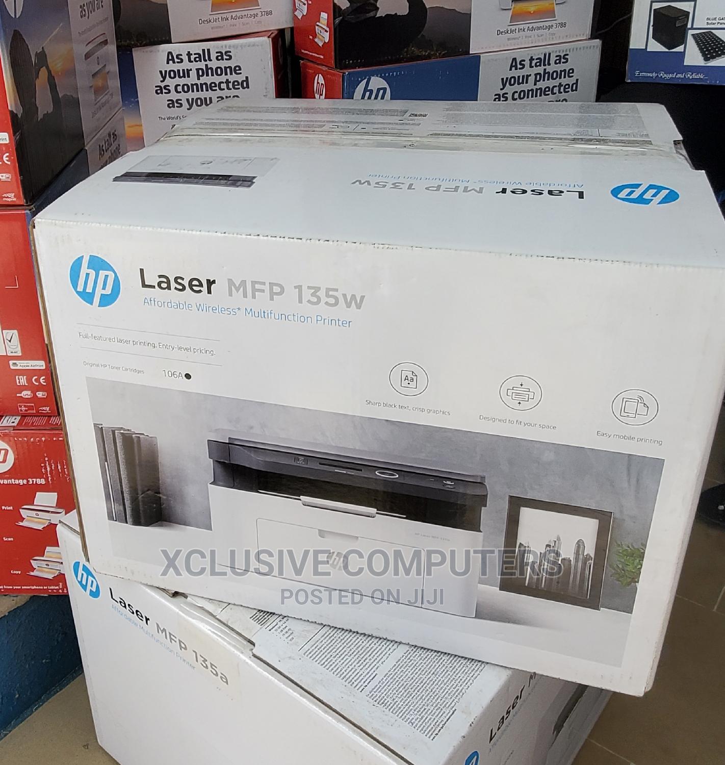 HP Laser Printer MFP M135W in Ikeja - Printers \u0026 Scanners, Nwokeji Uchenna  | Jiji.ng