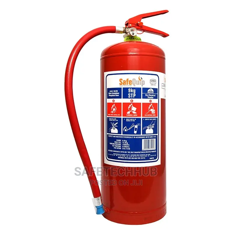 Naffco Fire Extinguisher D.C.P (9kg) in Ikeja Safetywear & Equipment, Safetechhub Safetech