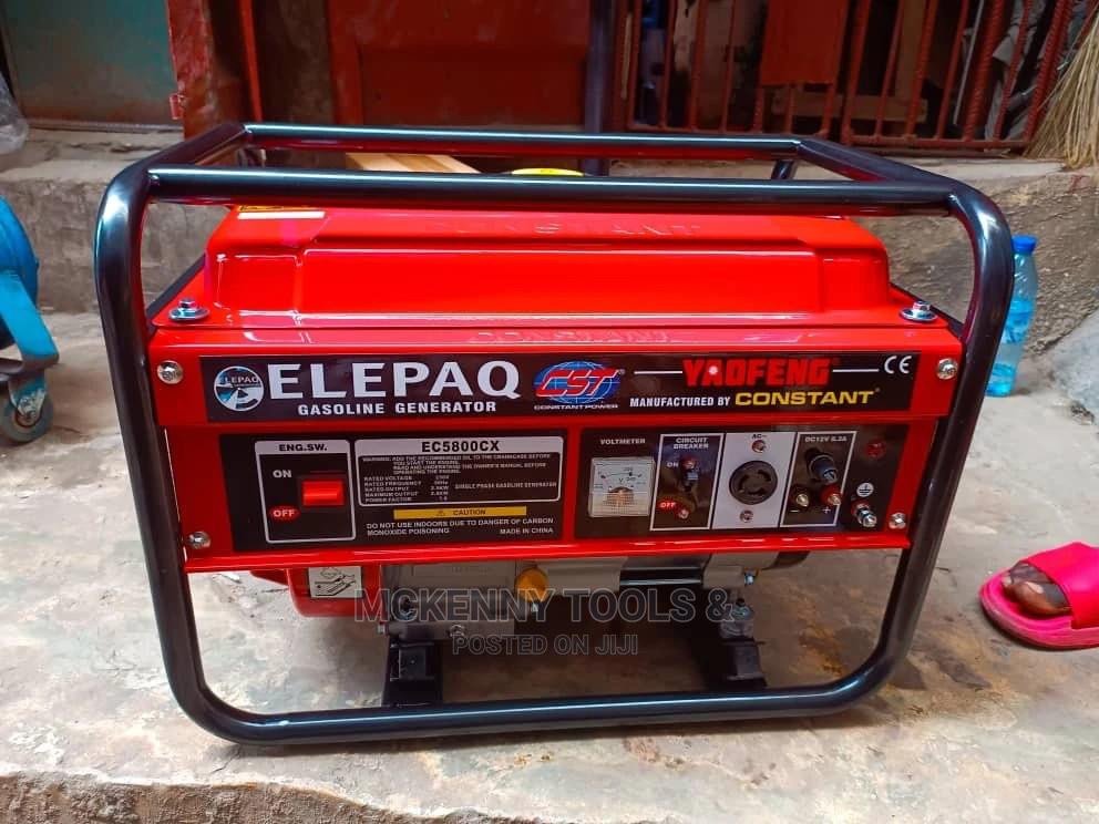 ELEPAQ 3.5 Kva Manual Start Gasoline Generator. in Lagos Island (Eko