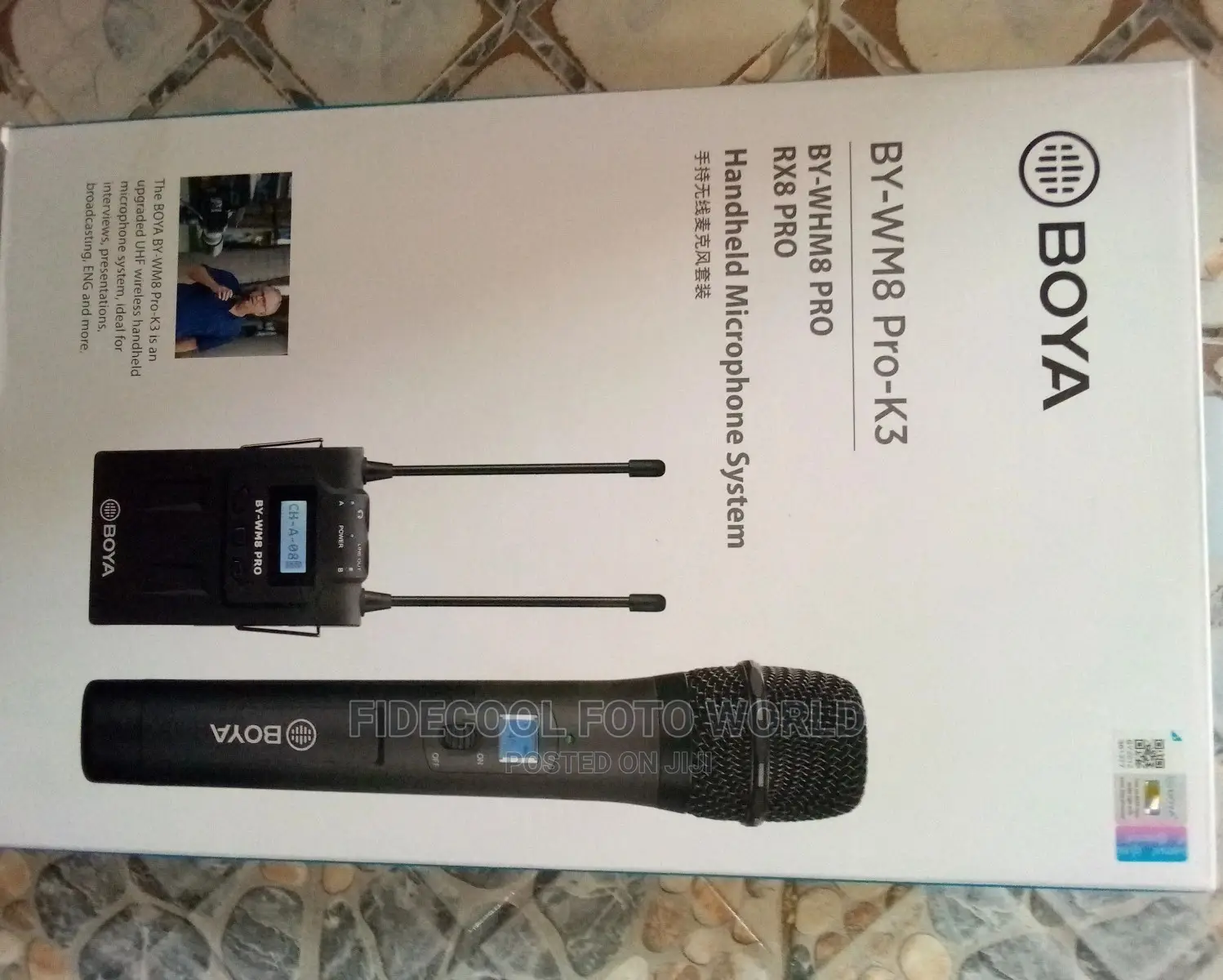 Boya by Wm8 Pro Handheld Microphone in Lagos Island (Eko) Accessories