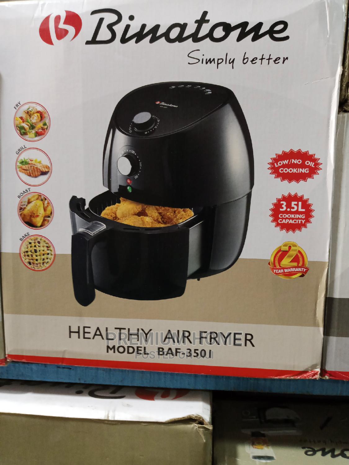 Binatone Air Fryer 3.5litres in Lagos Island (Eko) Kitchen Appliances