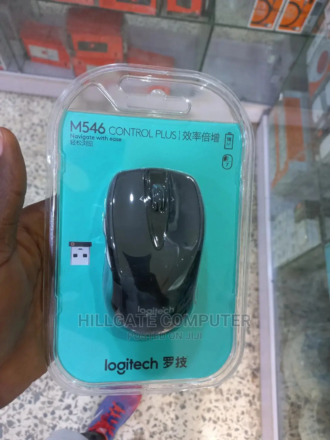 Logitech M546 Control Plus Wireless Mouse in Ikeja Computer