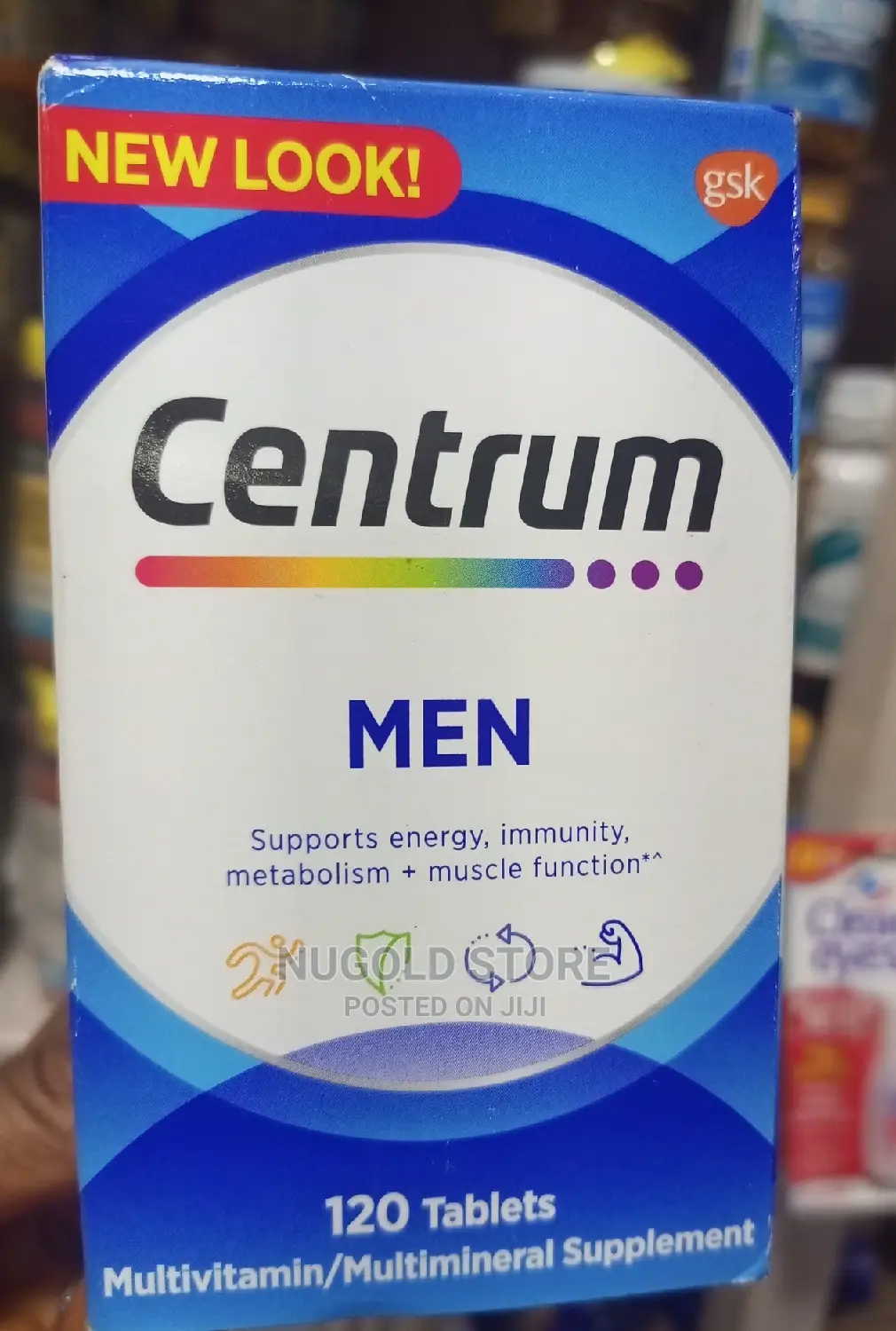 Centrum Men Multivitamin/Multimineral Supplement *120 Tablet in Lagos