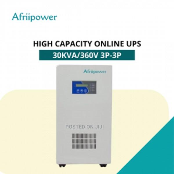 Afriipower 30kva/360v 3p3p (3Phase) Online Ups in Ojo Solar Energy