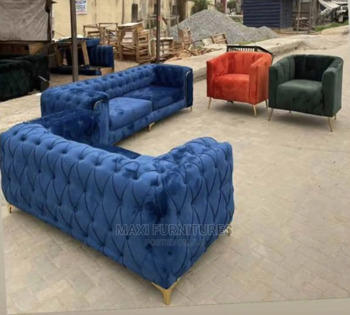 Complete Set of Fabric Sofa in Ojo Furniture, Maxi Furnitures Jiji.ng