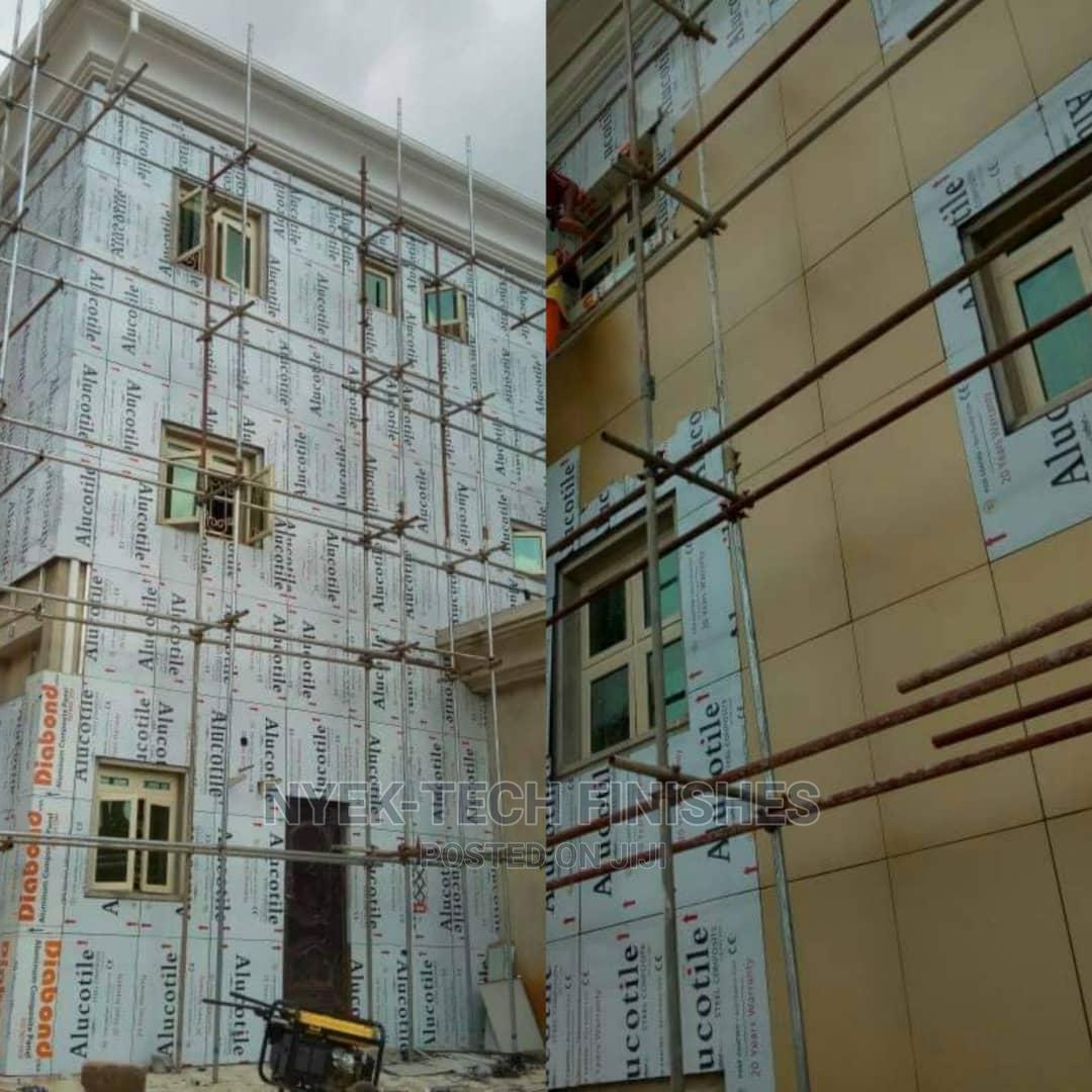Aluminium Composite Acoboard Wall Cladding Partioning Boards in Ikeja