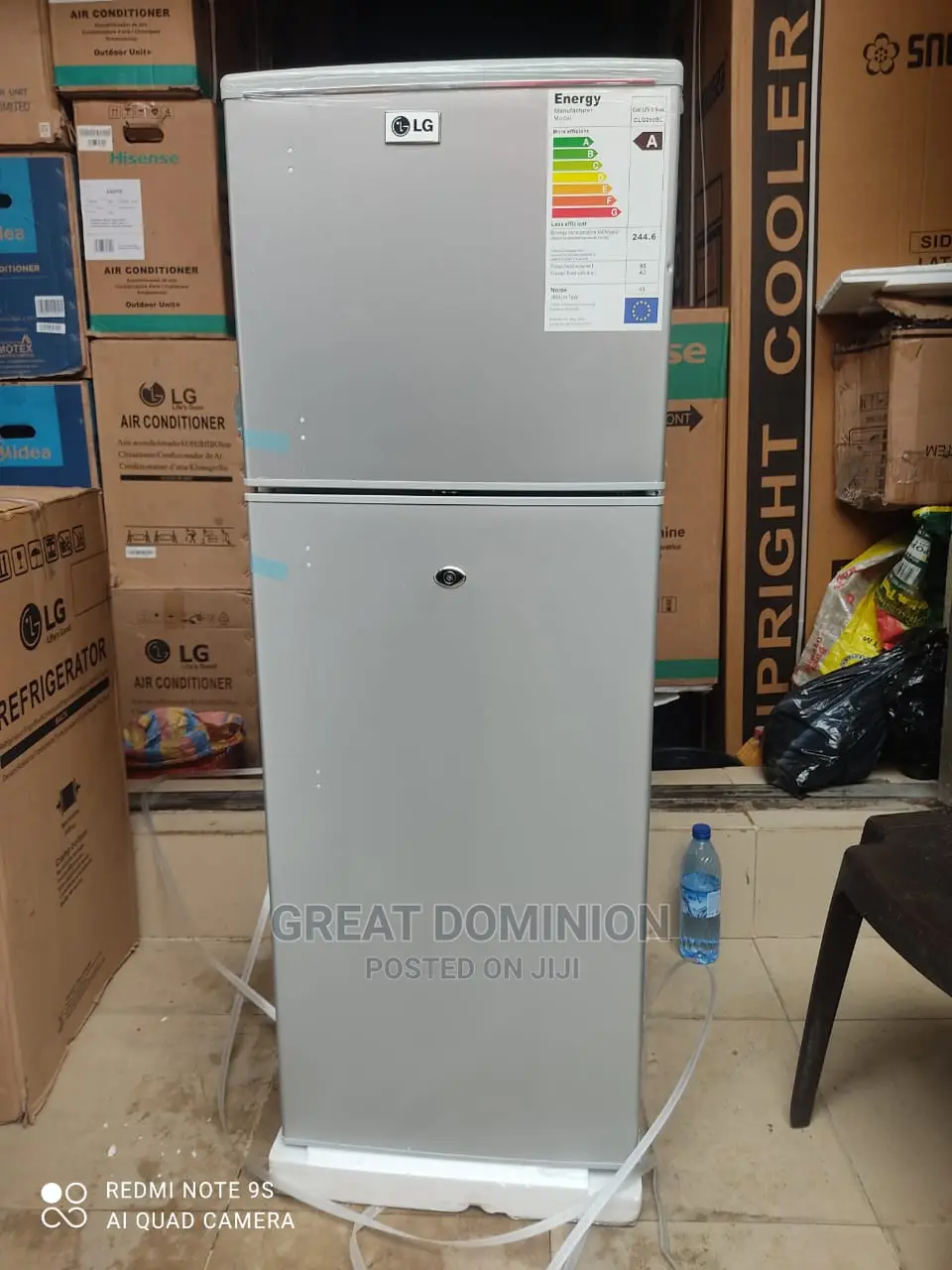 New LG Double Door Fridge (200litre) Copper Fast Cooling in Ojo