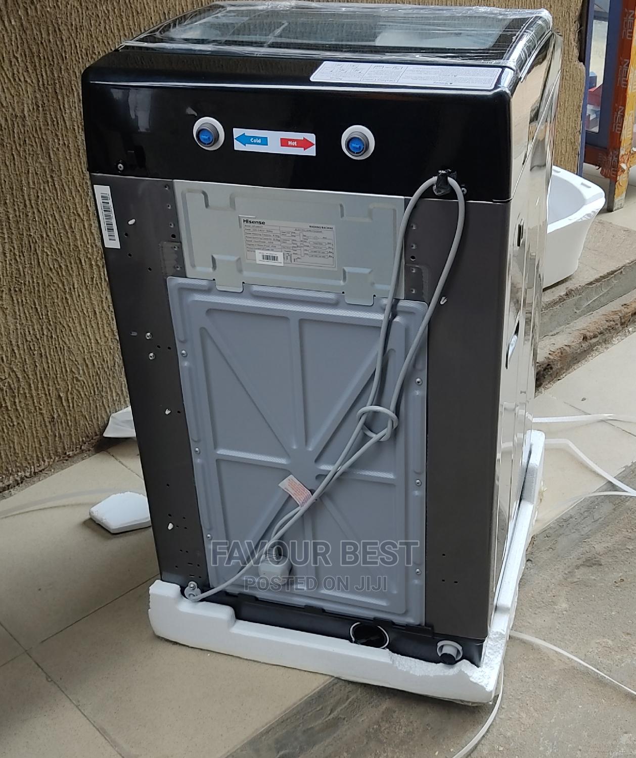 Hisense (Wm802) Top Load Automatic Washing Machine (8KG) in Lagos Island (Eko) Home Appliances