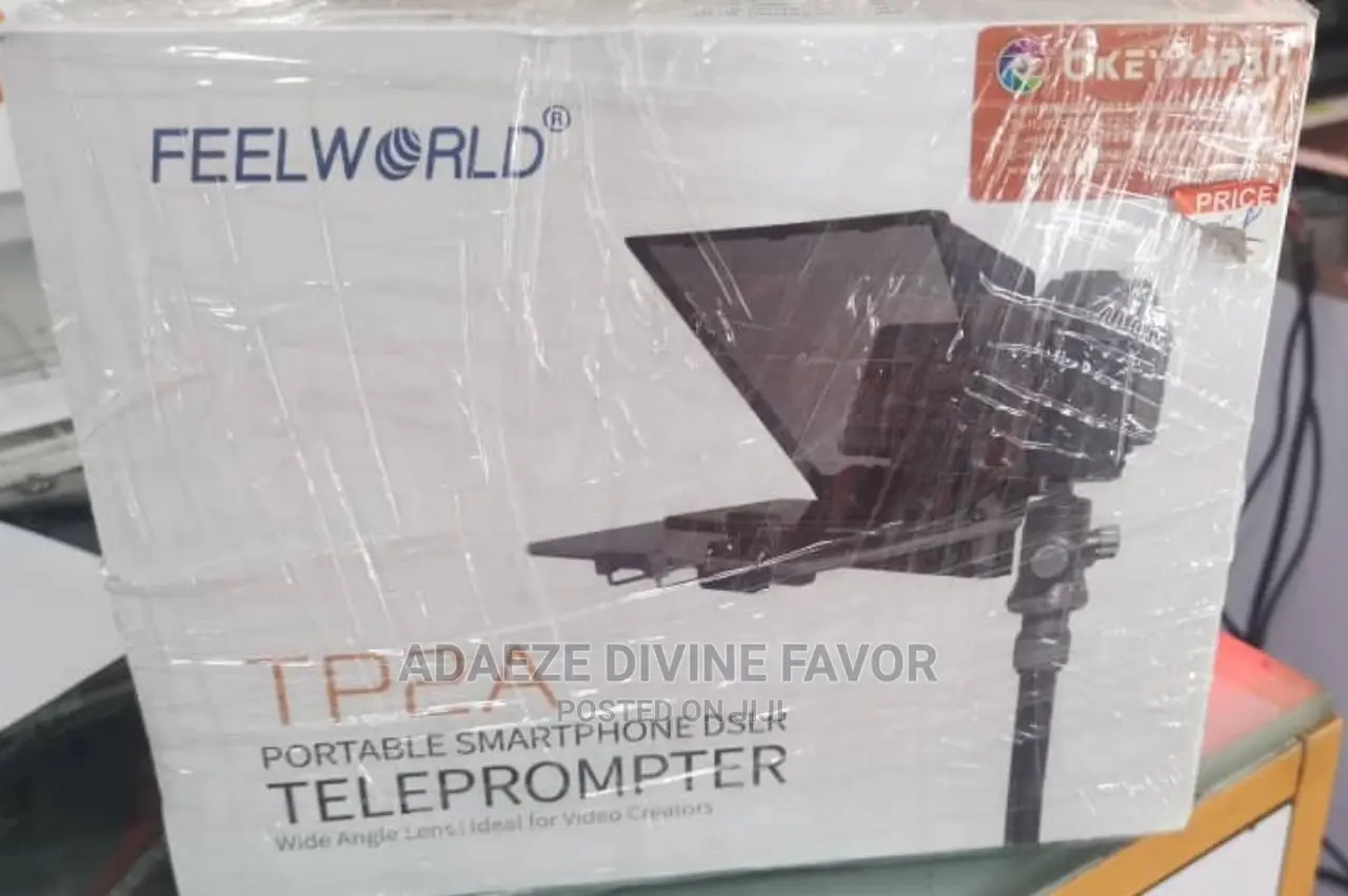 TP2A Portable Smartphone DSLR Teleprompter in Eko Atlantic Photo
