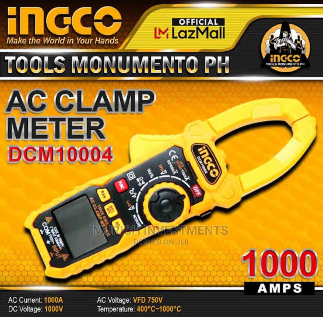 Ingco Digital AC Clamp Meter 1000A Dcm10004 in Lagos Island (Eko