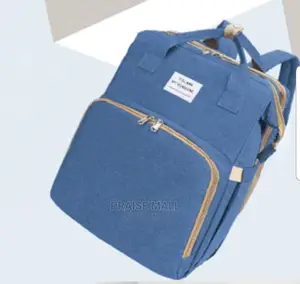 Waterproof Multipurpose Diaper Bag With Crib