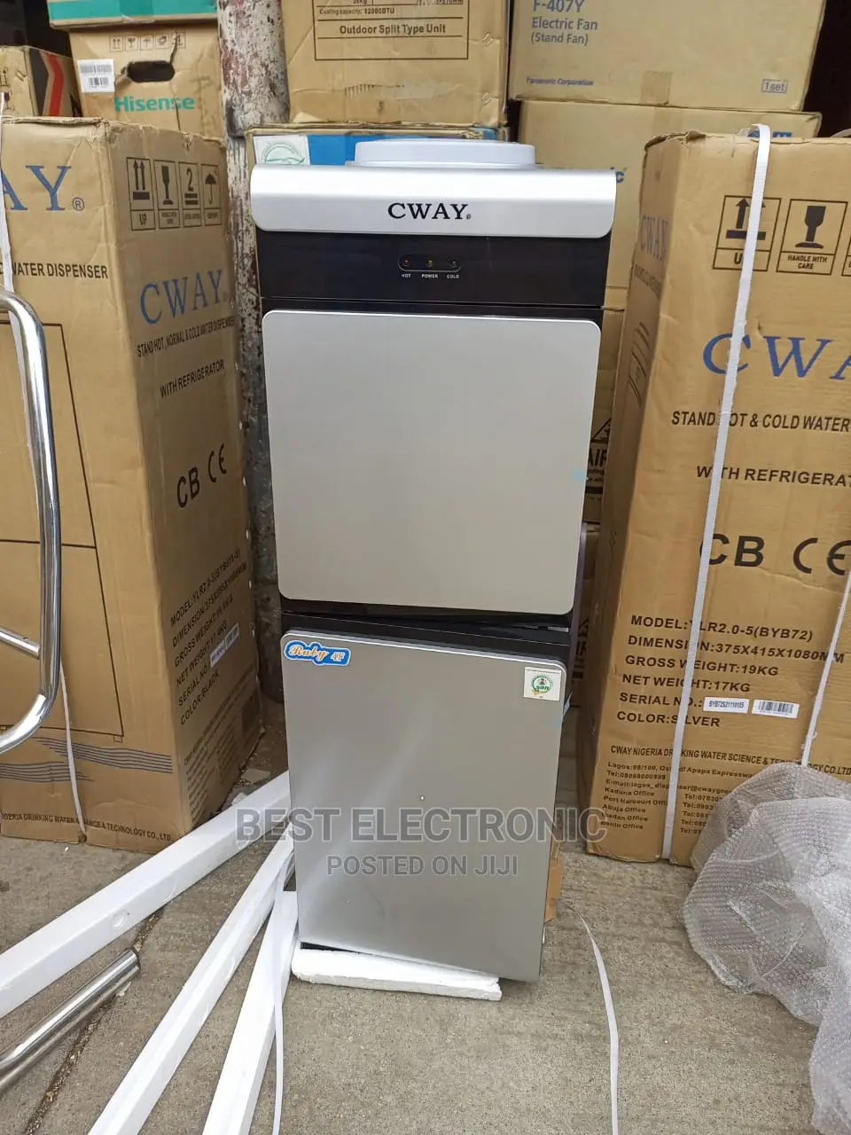 Cway Water Dispenser Silver With 1 Year Warranty Brand New in Asokoro