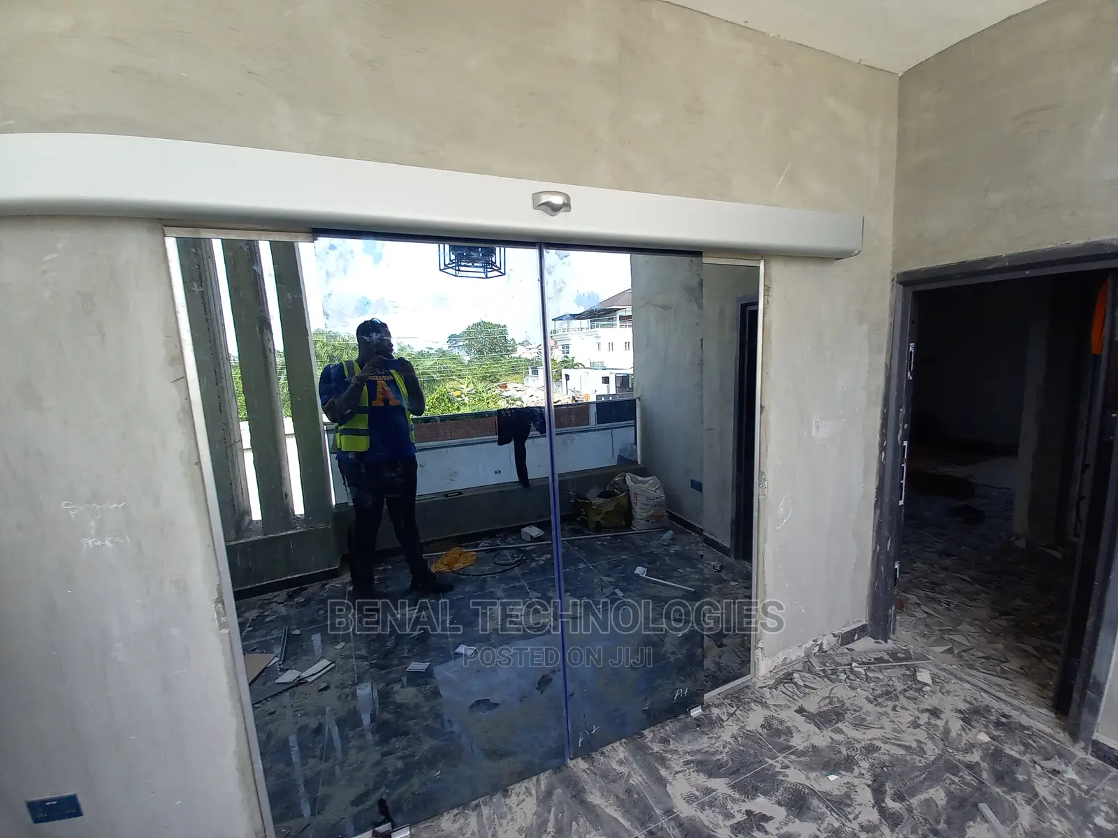 Durable Entrance Automatic Sliding Door Benin City in Benin City