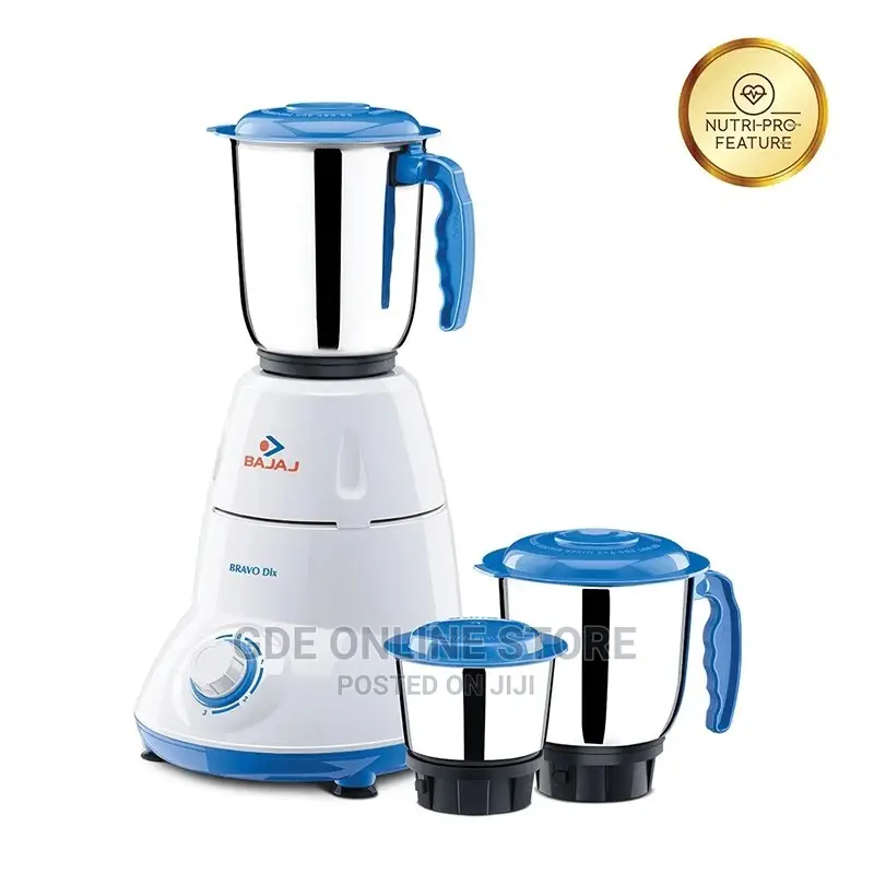 Bajaj Bravo Dlx 3 Jar Mixer Grinder in Lagos Island (Eko) Kitchen Appliances, Gde Online Store