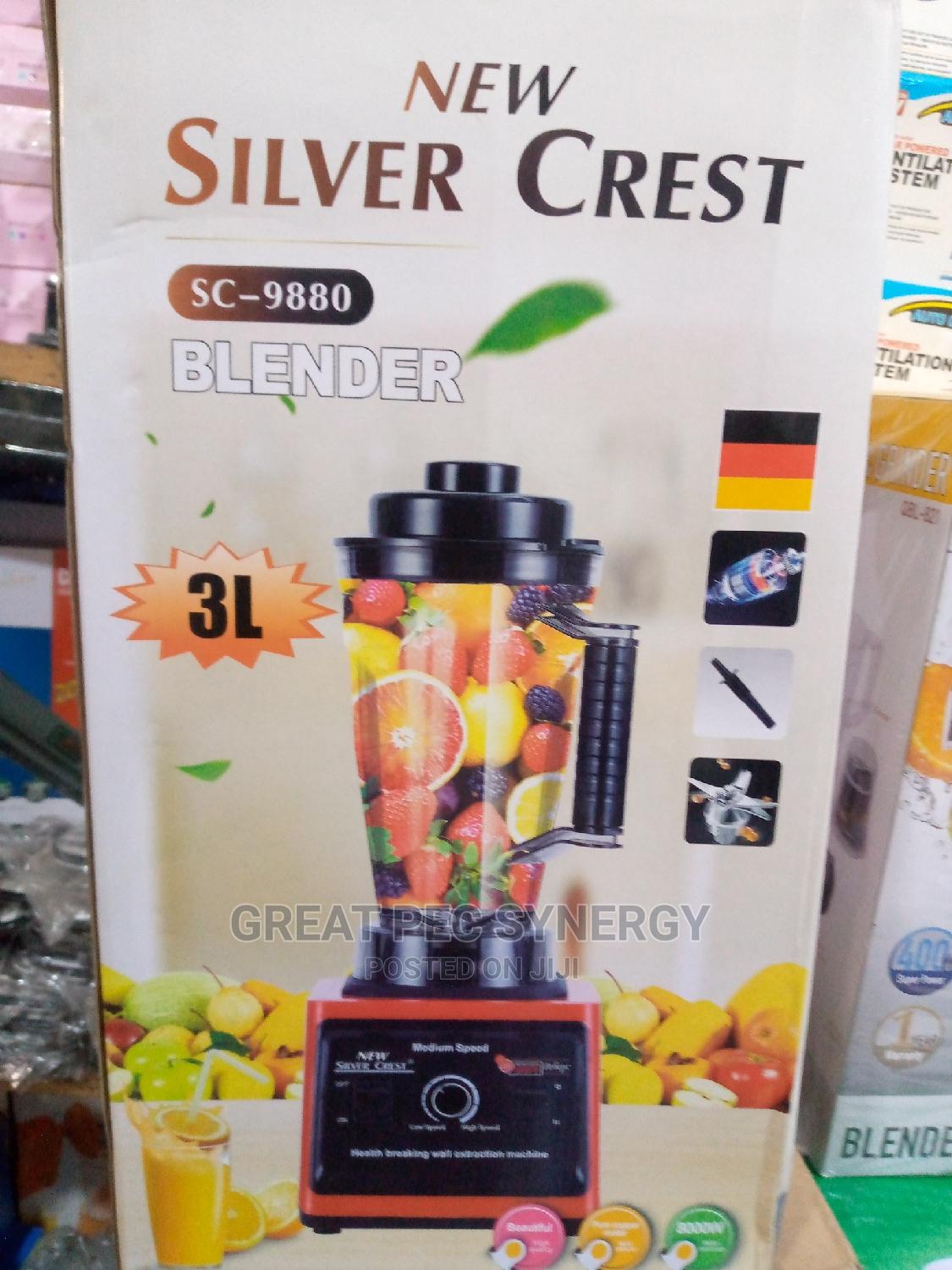 Silver Crest 8000 Watts Heavy Duty Blender (1 Cup 3 Liters in Garki 2
