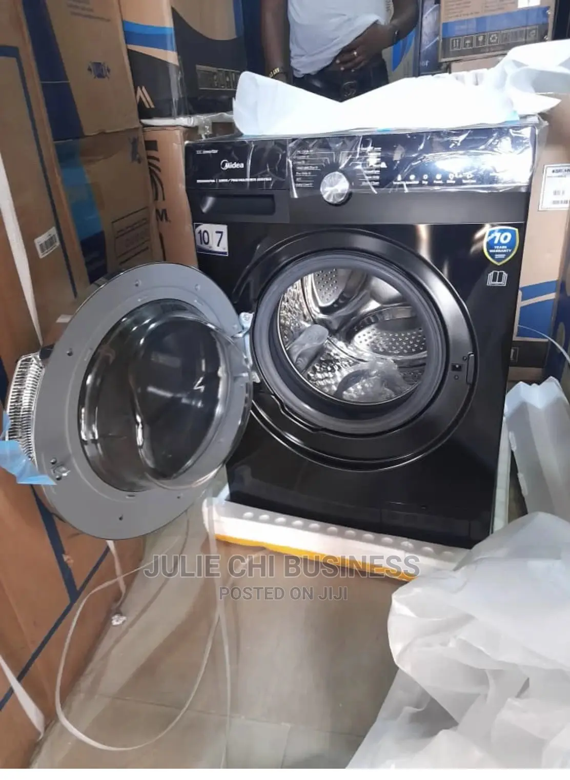 Quality Midea Wash,Spin N Dry Washing Machine 10kg in Ojo Home