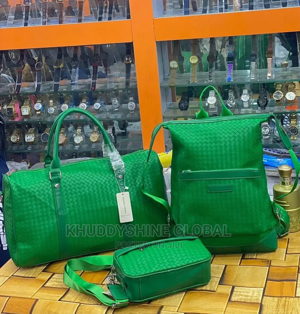 3 Pieces Backpack,Duffle Bag and Cross Bag in Lagos Island (Eko) Bags
