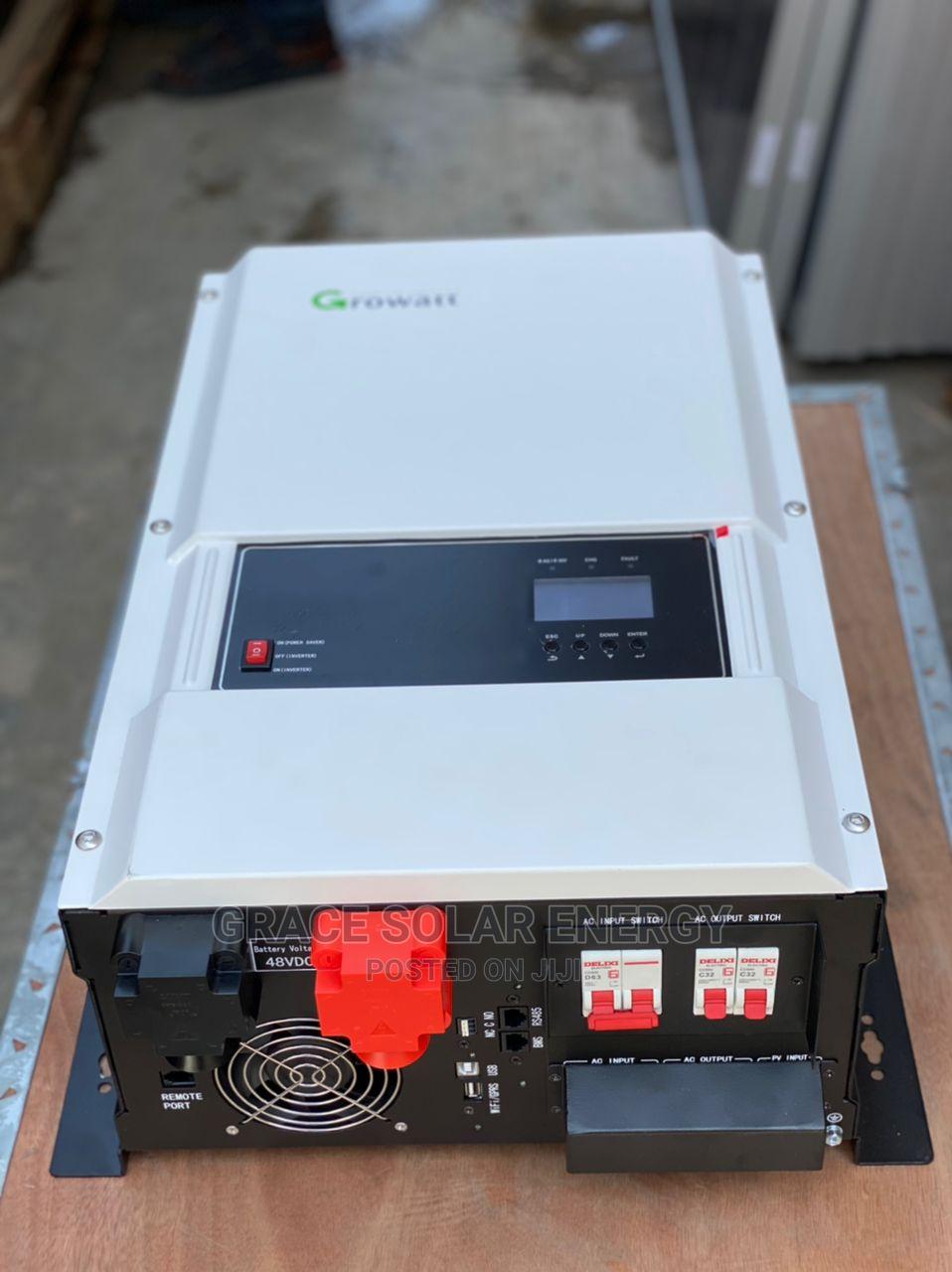 6kva Growatt Inverter in Ojo Solar Energy, Grace Solar Energy