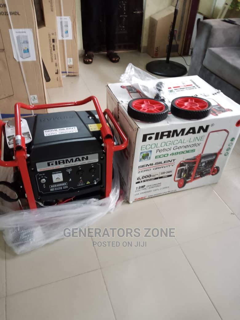 Firman Automatic Generator Eco4990es Low Noise 6.5kva in Ogba