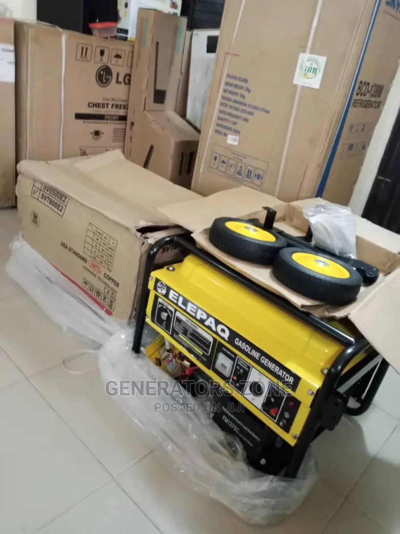 Elepaq 5kva Sv7800e2 Automatic Key Starter Low Nose Tech in Gbagada